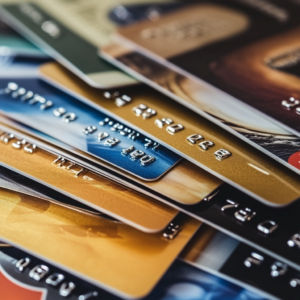 Graphic displaying diverse credit card options and reward structures with comparative charts.